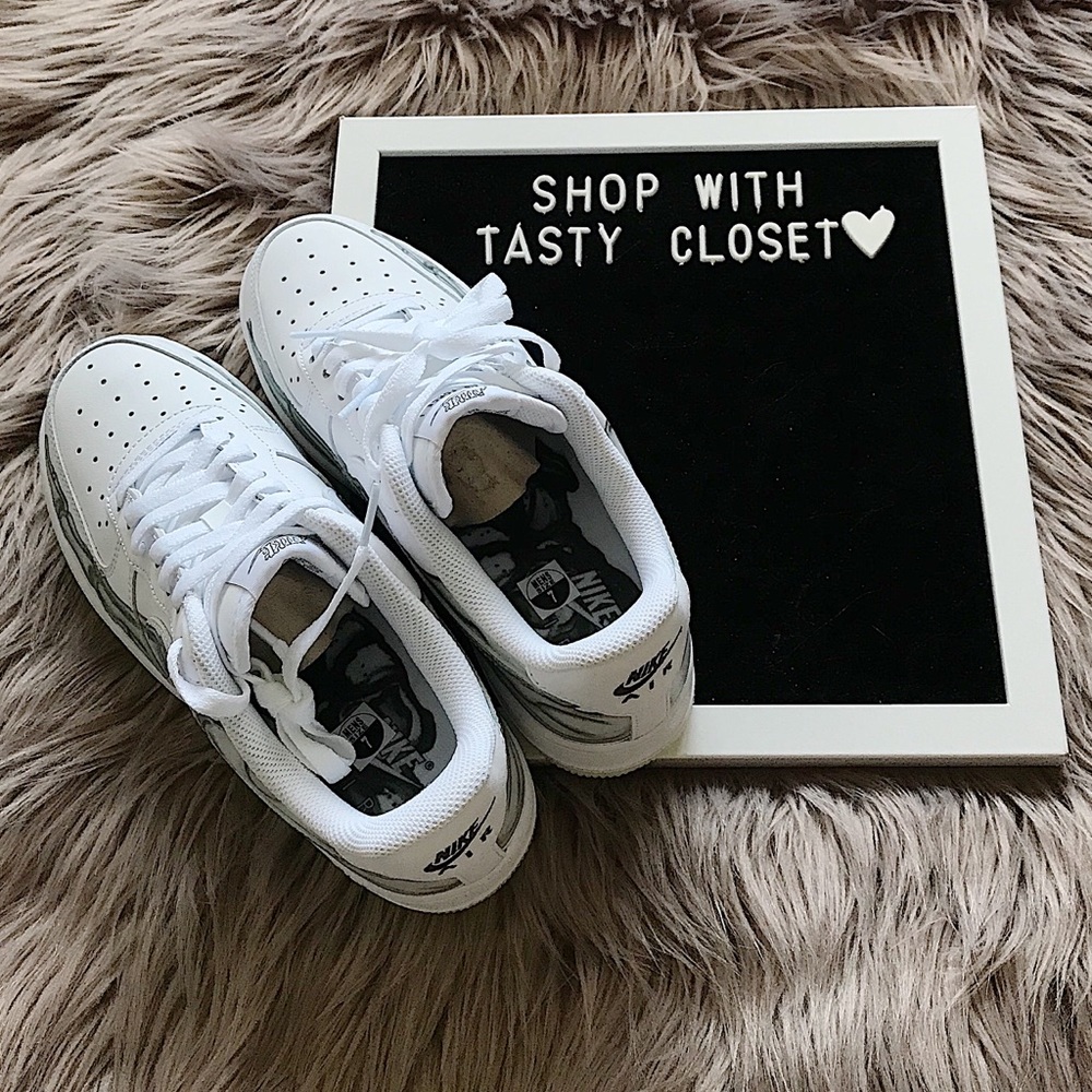 Nike air force1 glow skeletal force sneakers - Picture 5 of 8